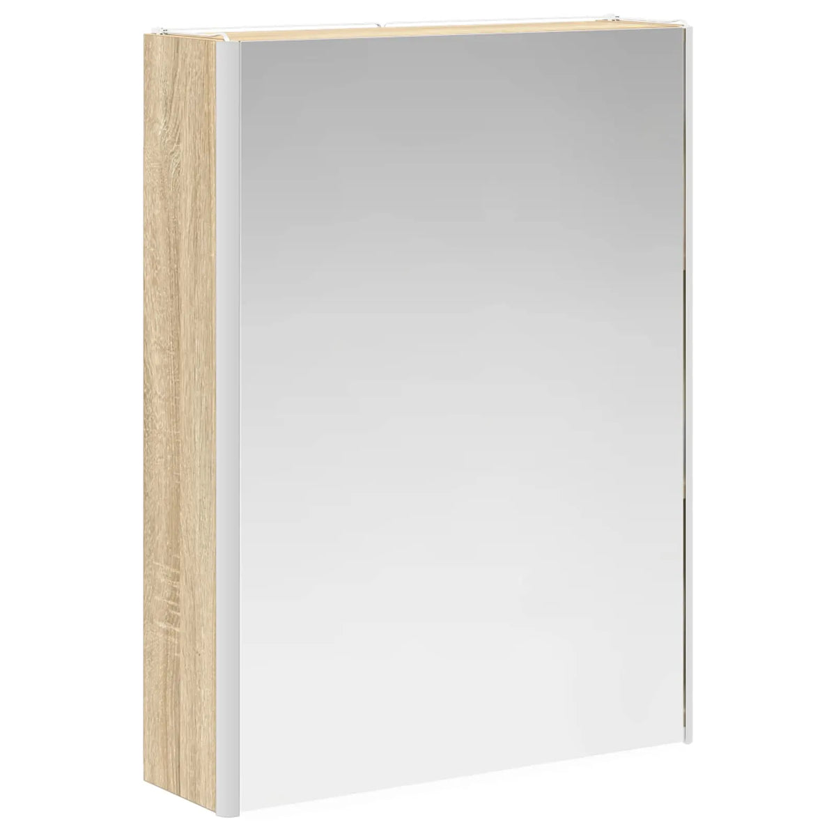 vidaXL Badeværelsesskabsæt 5 pcs Sonoma-eg 53 x 15,5 x 70 cm