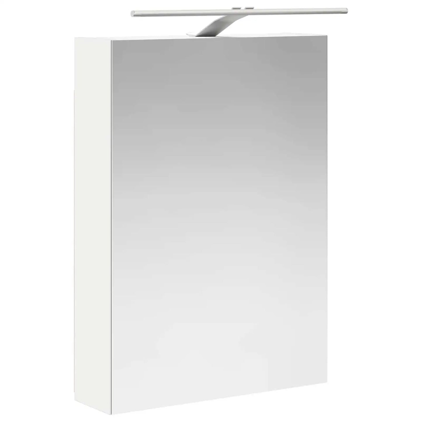 vidaXL Badeværelsesskabsæt 5 pcs Hvid 50 x 14,5 x 70 cm