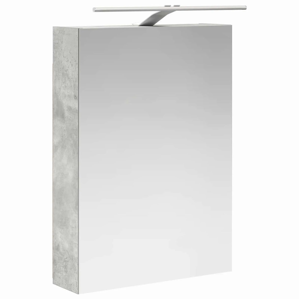 vidaXL Badeværelsesskabsæt 5 pcs Betongrå 50 x 14,5 x 70 cm