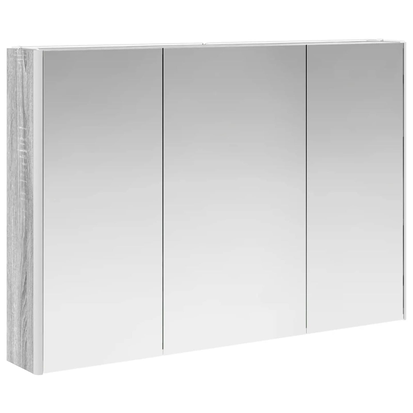 vidaXL Badeværelsesskabsæt 4 pcs Grå Sonoma 103,5 x 15,5 x 70 cm