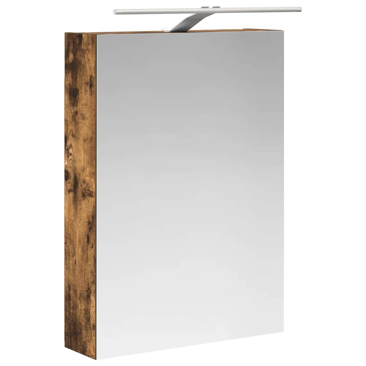 vidaXL Badeværelsesskabsæt 5 pcs Røget eg 50 x 14,5 x 70 cm