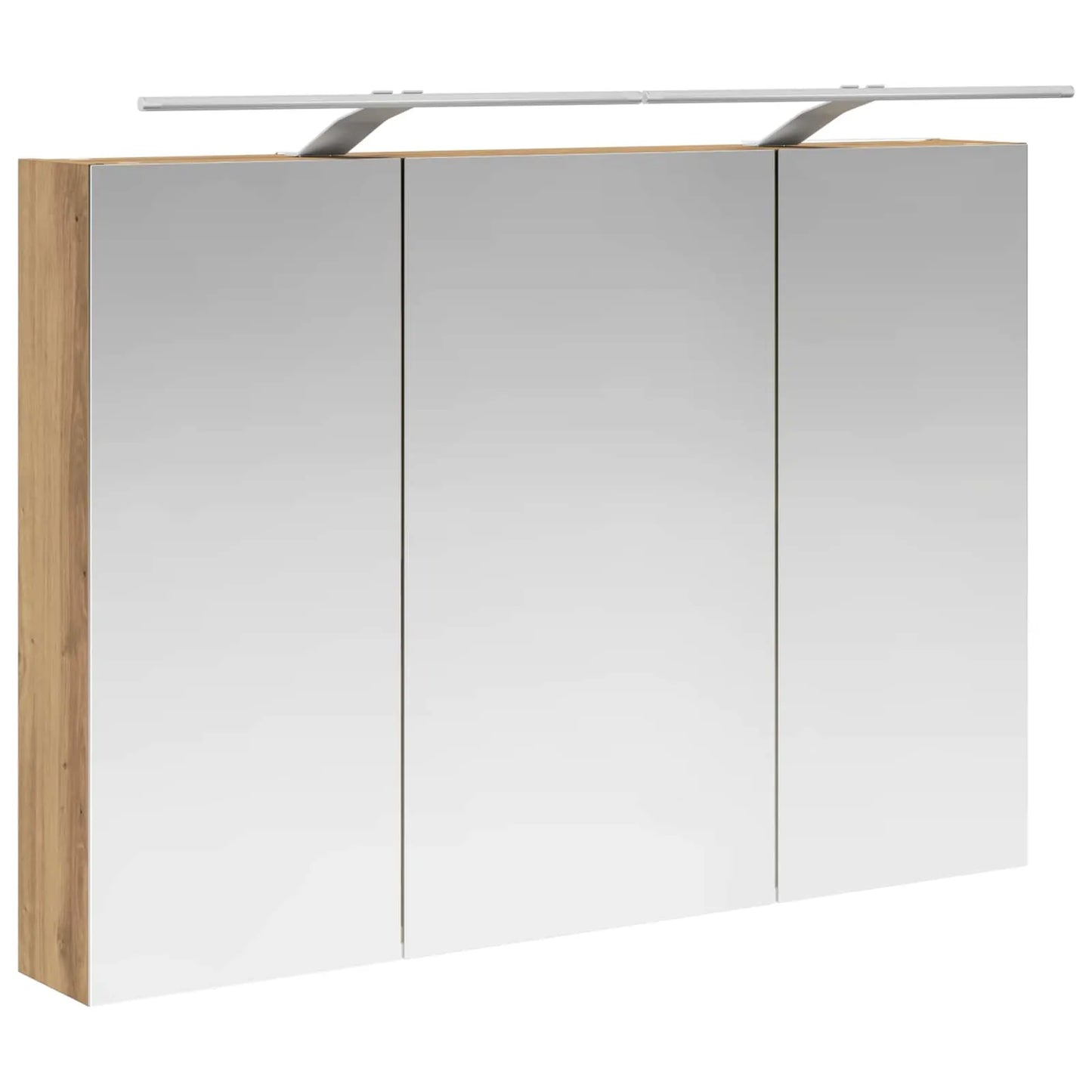 vidaXL Badeværelsesskabsæt 4 pcs Artisan-eg 100 x 14,5 x 70 cm