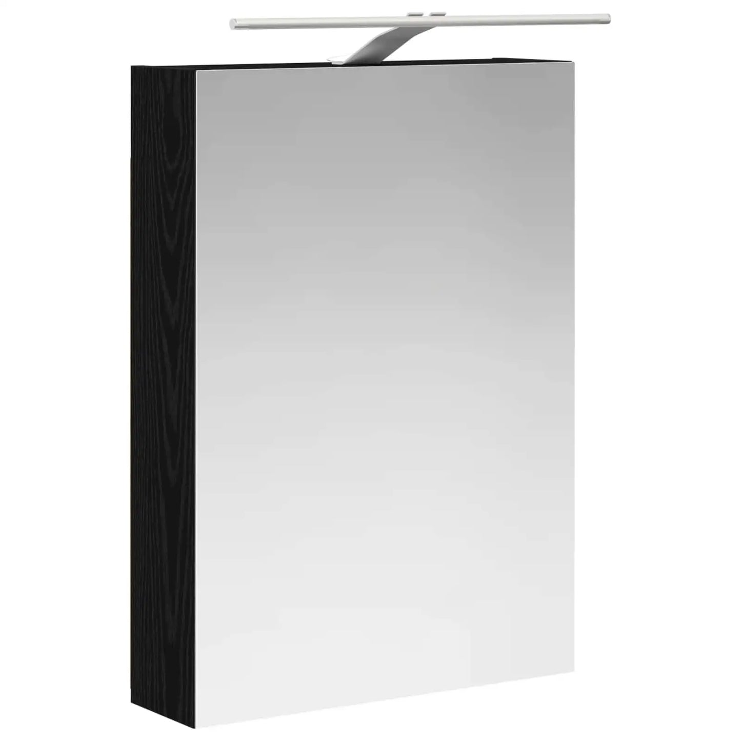 vidaXL Badeværelsesskabsæt 5 pcs Sort eg 50 x 14,5 x 70 cm