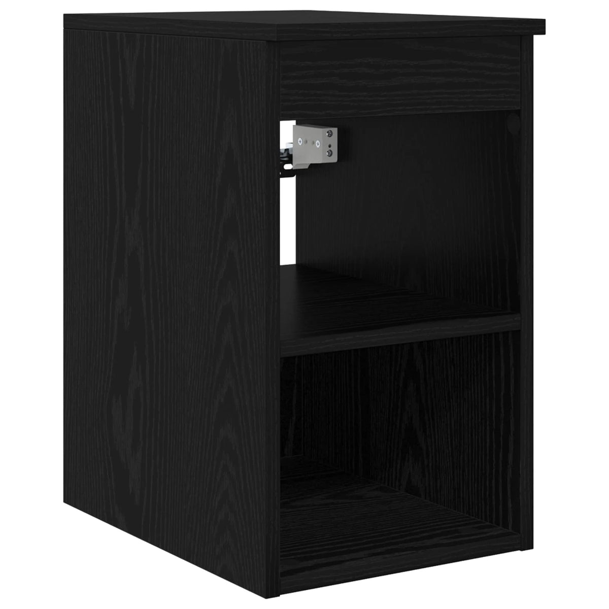 vidaXL Badeværelsesskabsæt 5 pcs Sort eg 50 x 14,5 x 70 cm