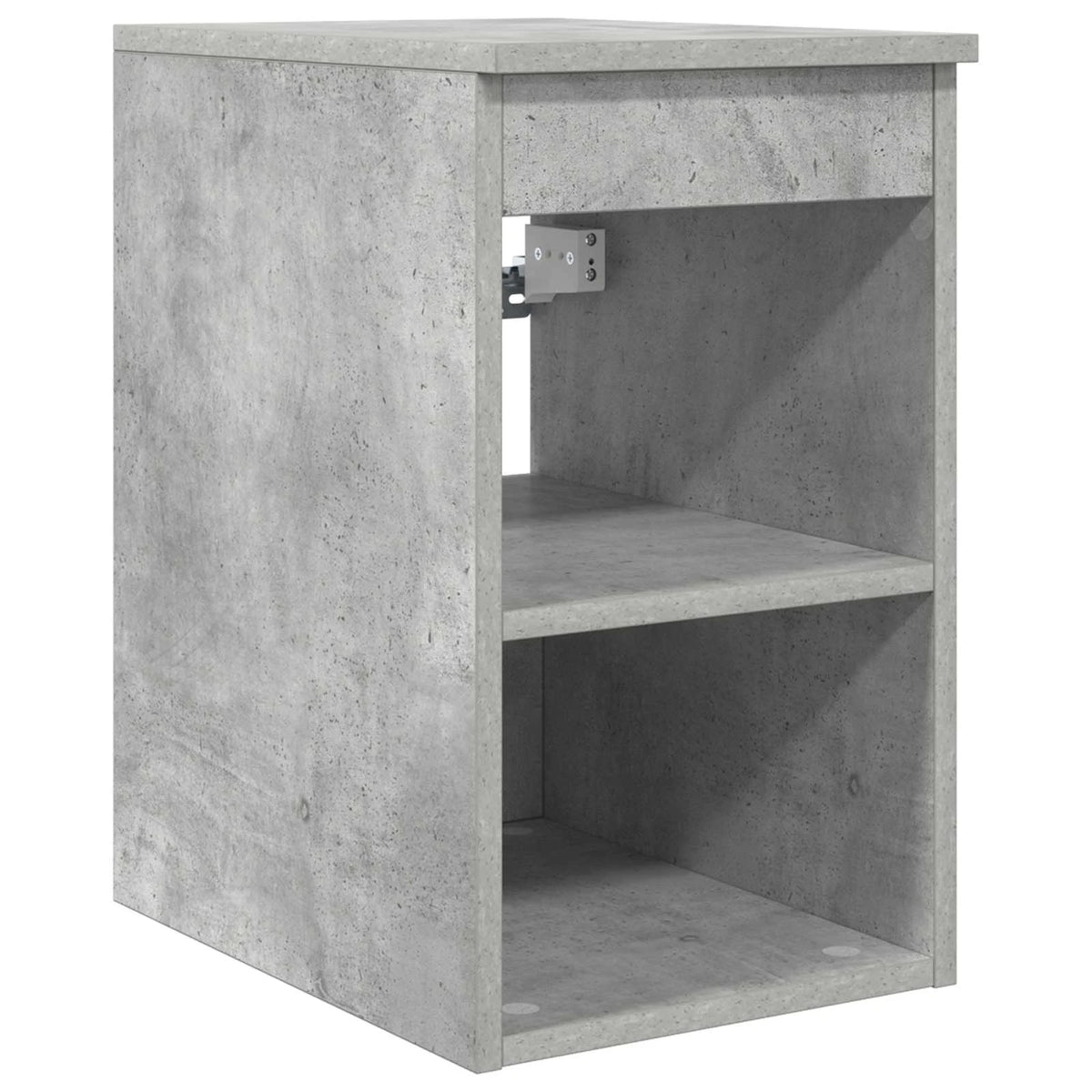 vidaXL Badeværelsesskabsæt 5 pcs Betongrå 50 x 14,5 x 70 cm