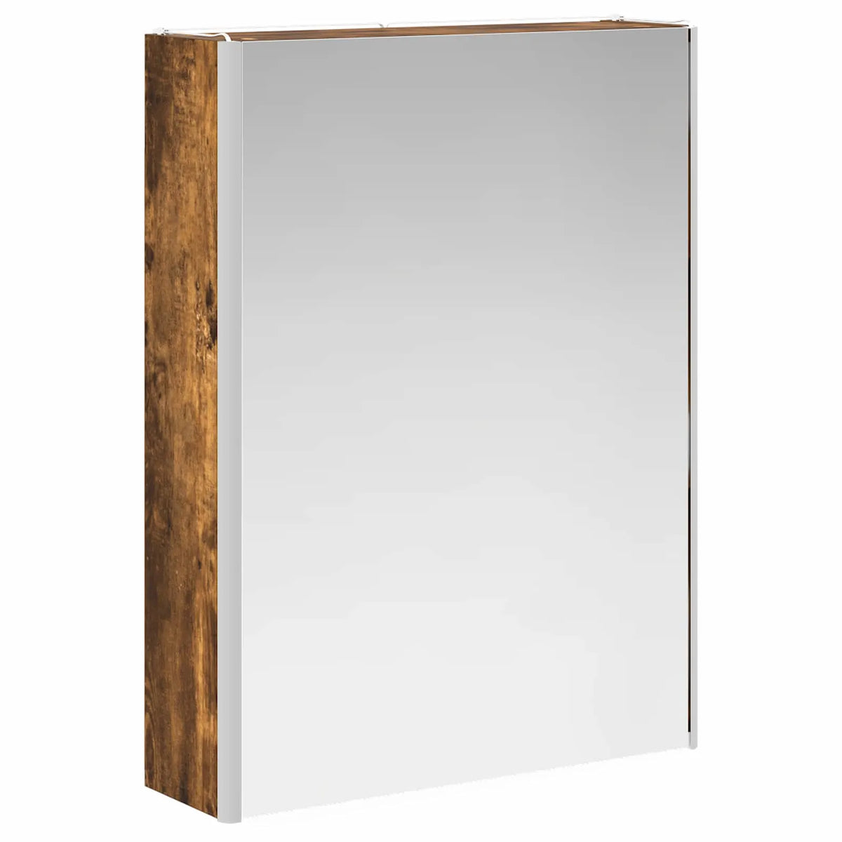 vidaXL Badeværelsesskabsæt 5 pcs Røget eg 53 x 15,5 x 70 cm